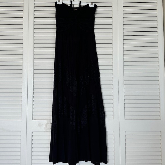(NWOT) VINTAGE  WOMEN'S  LA CLASS SLEEVELESS EVENING GOWN, SIZE: SMALL - Picture 3 of 13